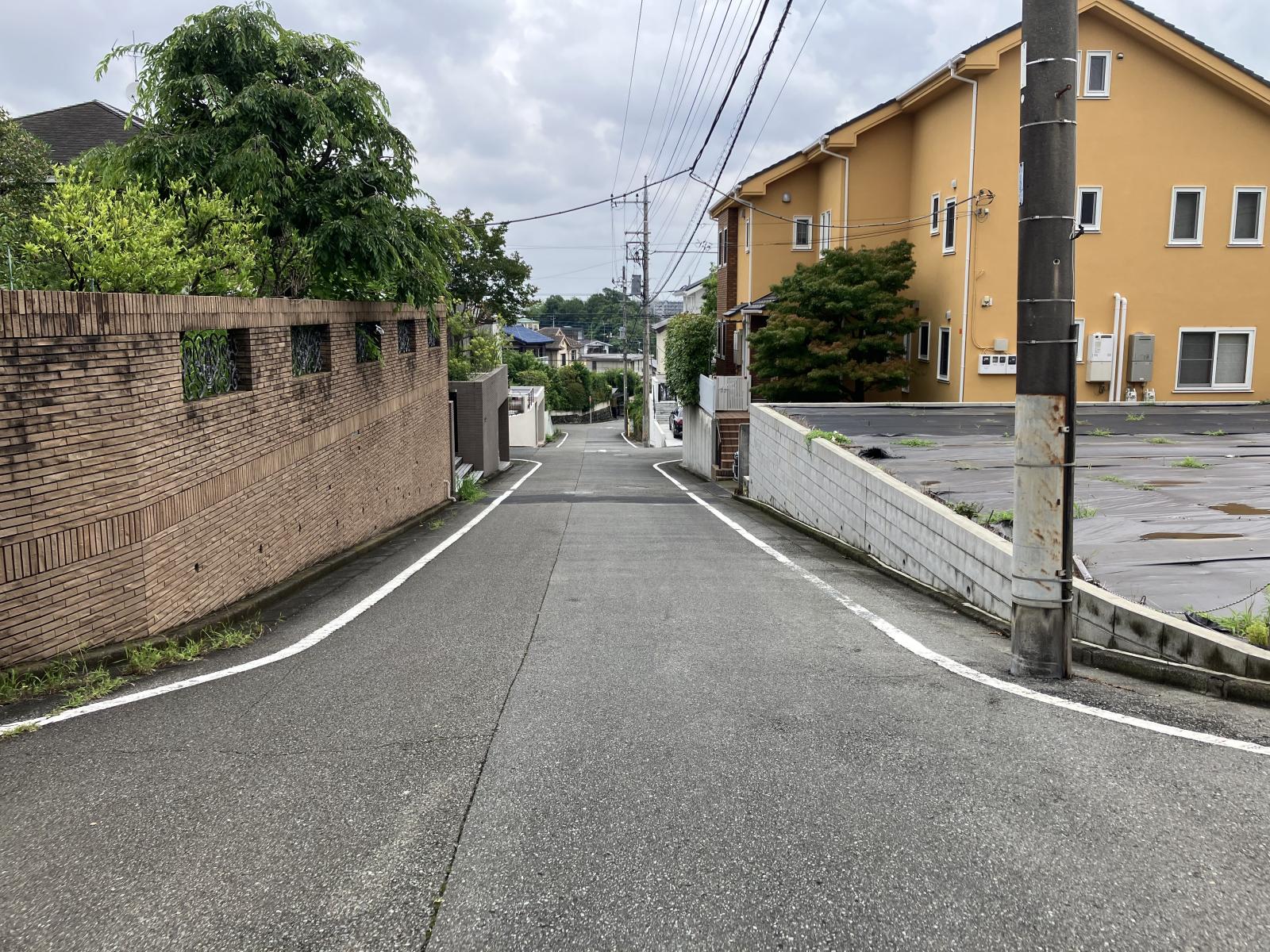 道路北西側　幅員：約6ｍ公道