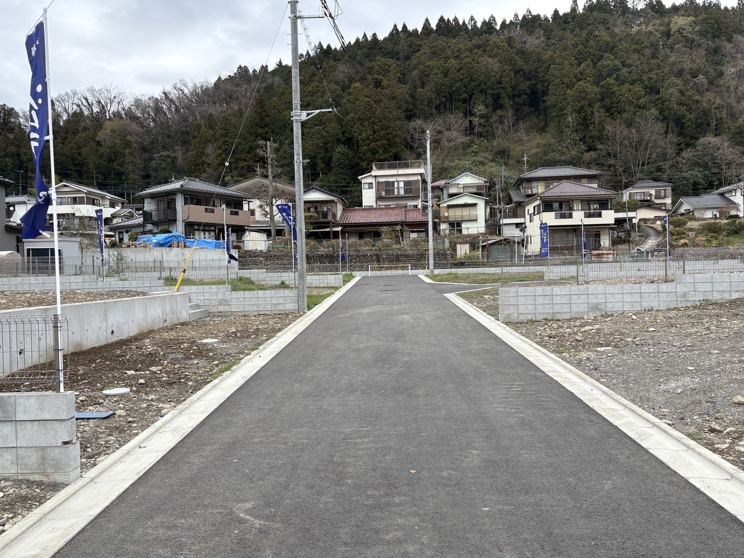 接道から正面